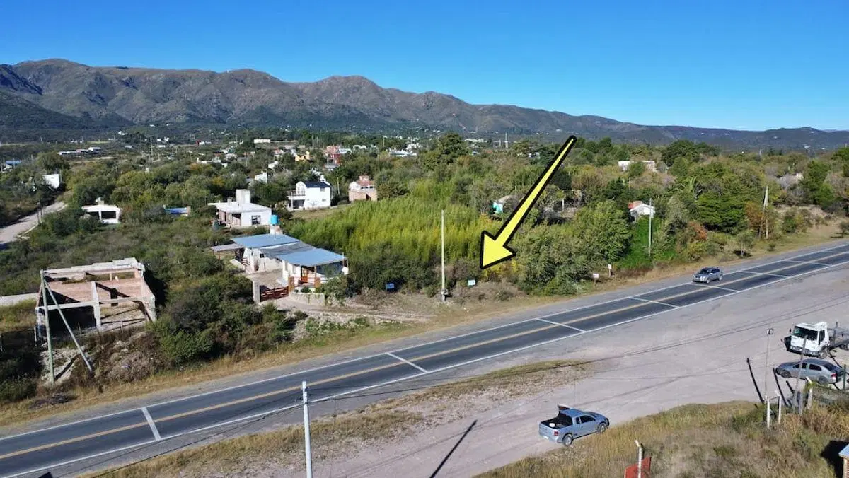 Vendo lote sobre RUTA 38 en San Esteban, a minutos de Capilla del Monte, Córdoba 2