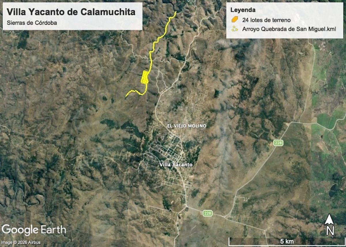Foto de Vendo Lote 113 en Villa Yacanto de Calamuchita, Córdoba. Alto y amplia, imagen 4