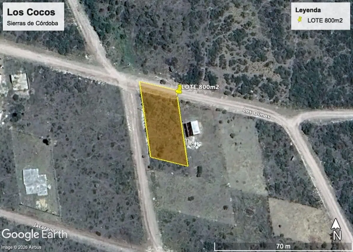 Vendo lote en Los Cocos, sierras de Córdoba. 4