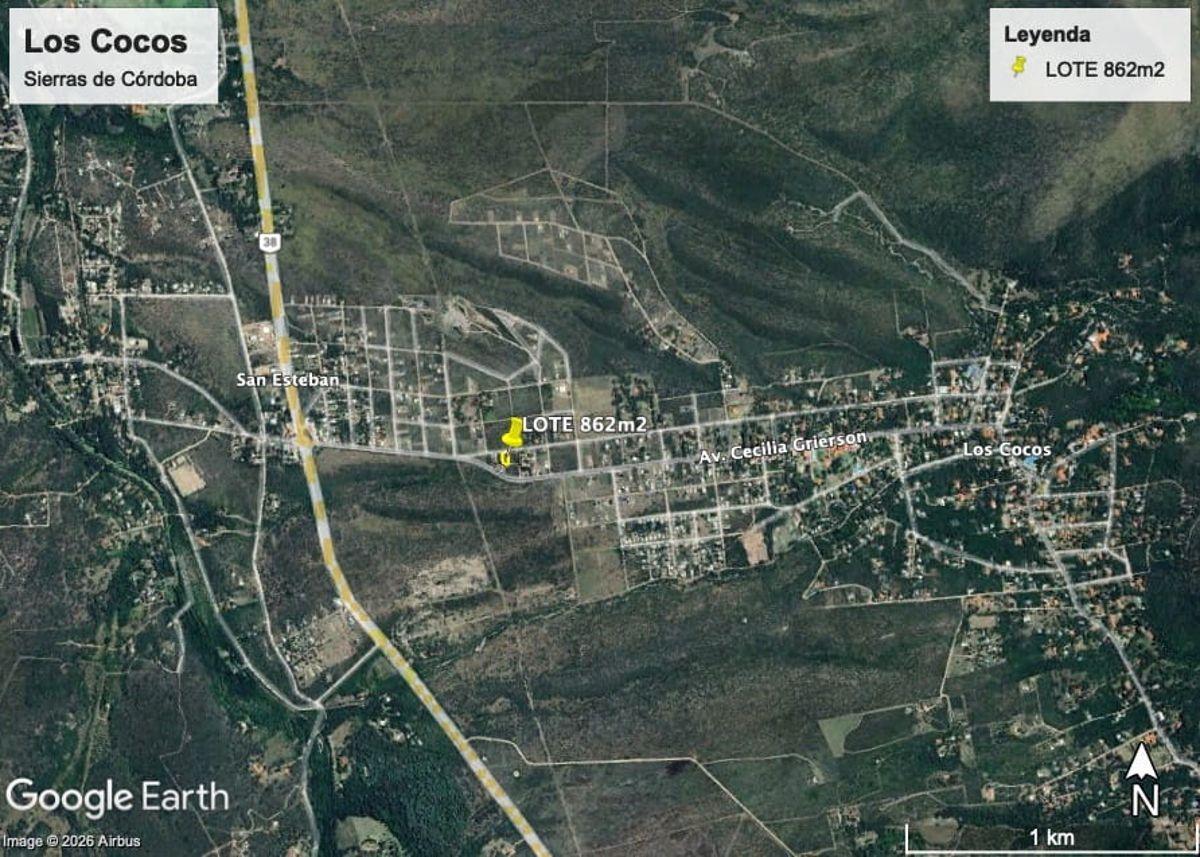 Foto de Vendo lote en Los Cocos, Córdoba. A metros de la Ruta., imagen 1