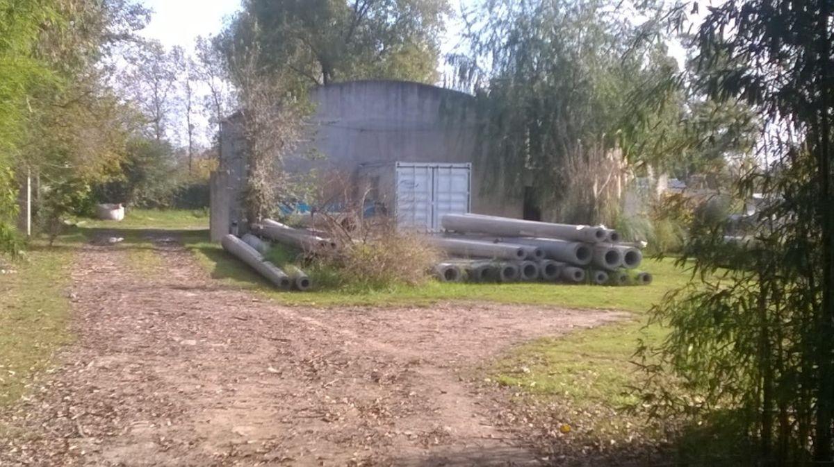 galpon de 100 m2 sobre lote de 2200 m2 a dos cuadras de panamericana pilar