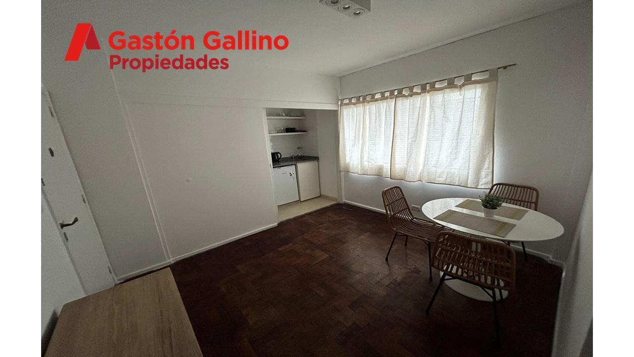 DEPARTAMENTO EN ALQUILER TEMPORARIO MONOAMBIENTE TRANSFORMADO EN 2 AMB LUMINOSO