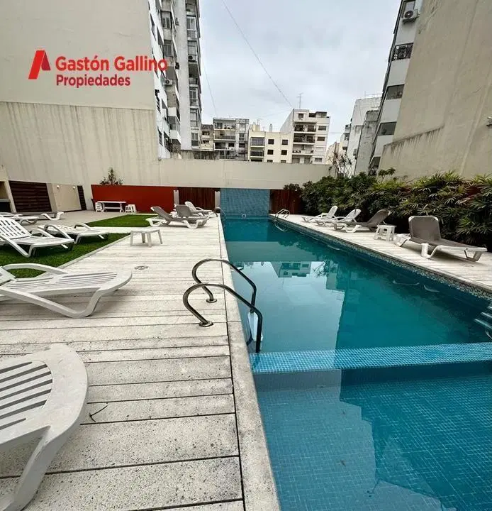ALQUILER TEMPORARIO 1AMB AL CONTRA FRENTE CON BALCON, PILETA SOLARIUM PARRILLA, RECOLETA. 3
