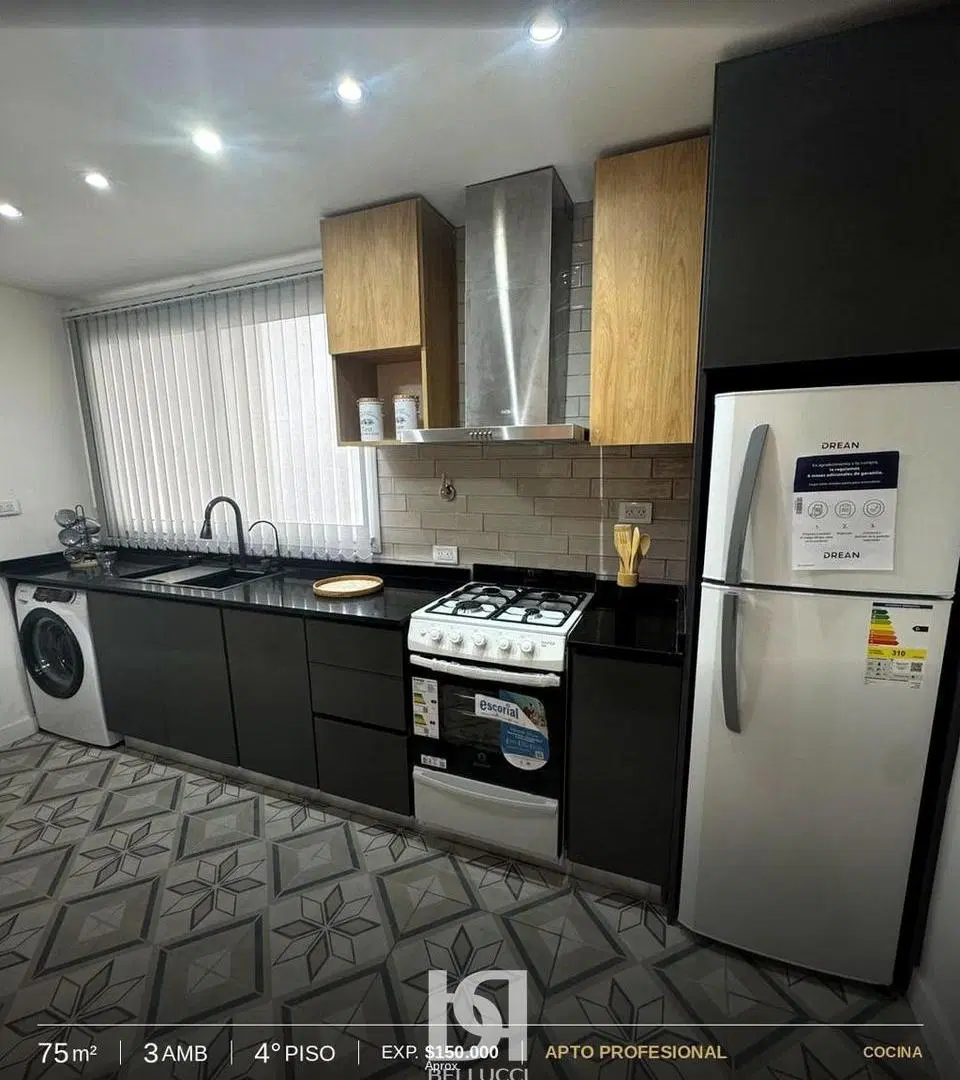 Departamento de 3 ambientes en VENTA 5