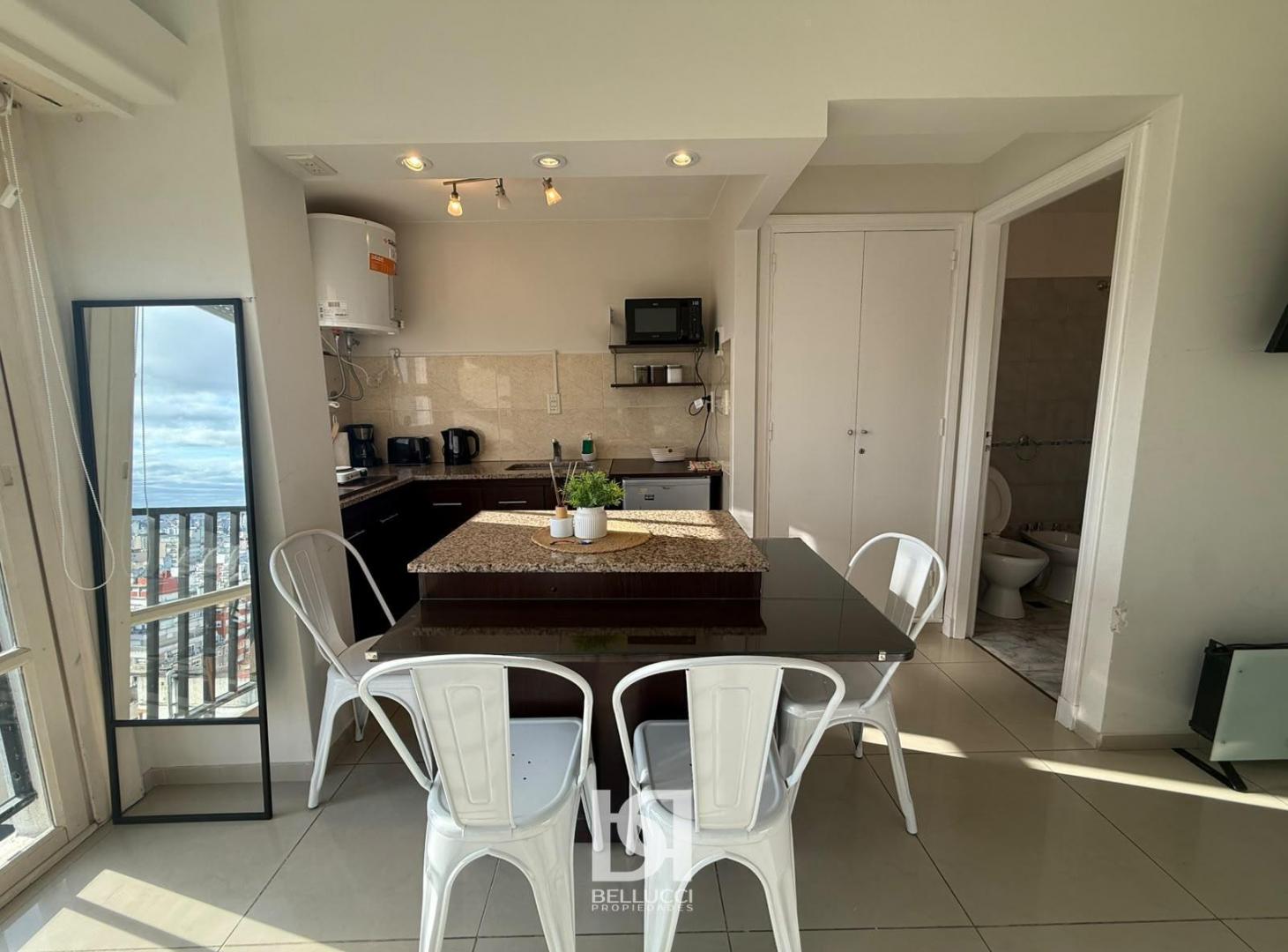 Foto de Departamento de 1 ambiente con vista panorámica en VENTA. Mar del Plata, imagen 3