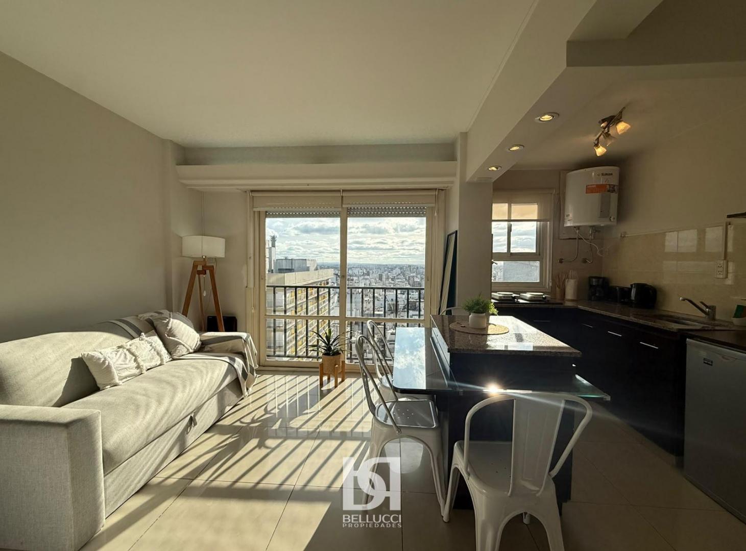 Foto de Departamento de 1 ambiente con vista panorámica en VENTA. Mar del Plata, imagen 1
