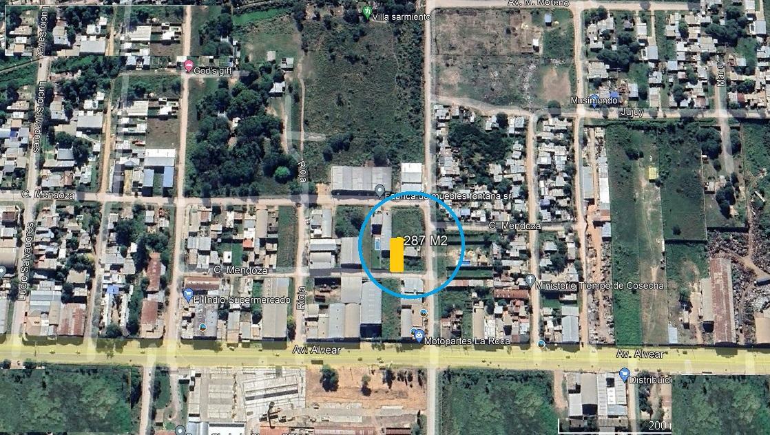 Pasaje Mendoza 3336 (Fontana) - Acceso Fontana