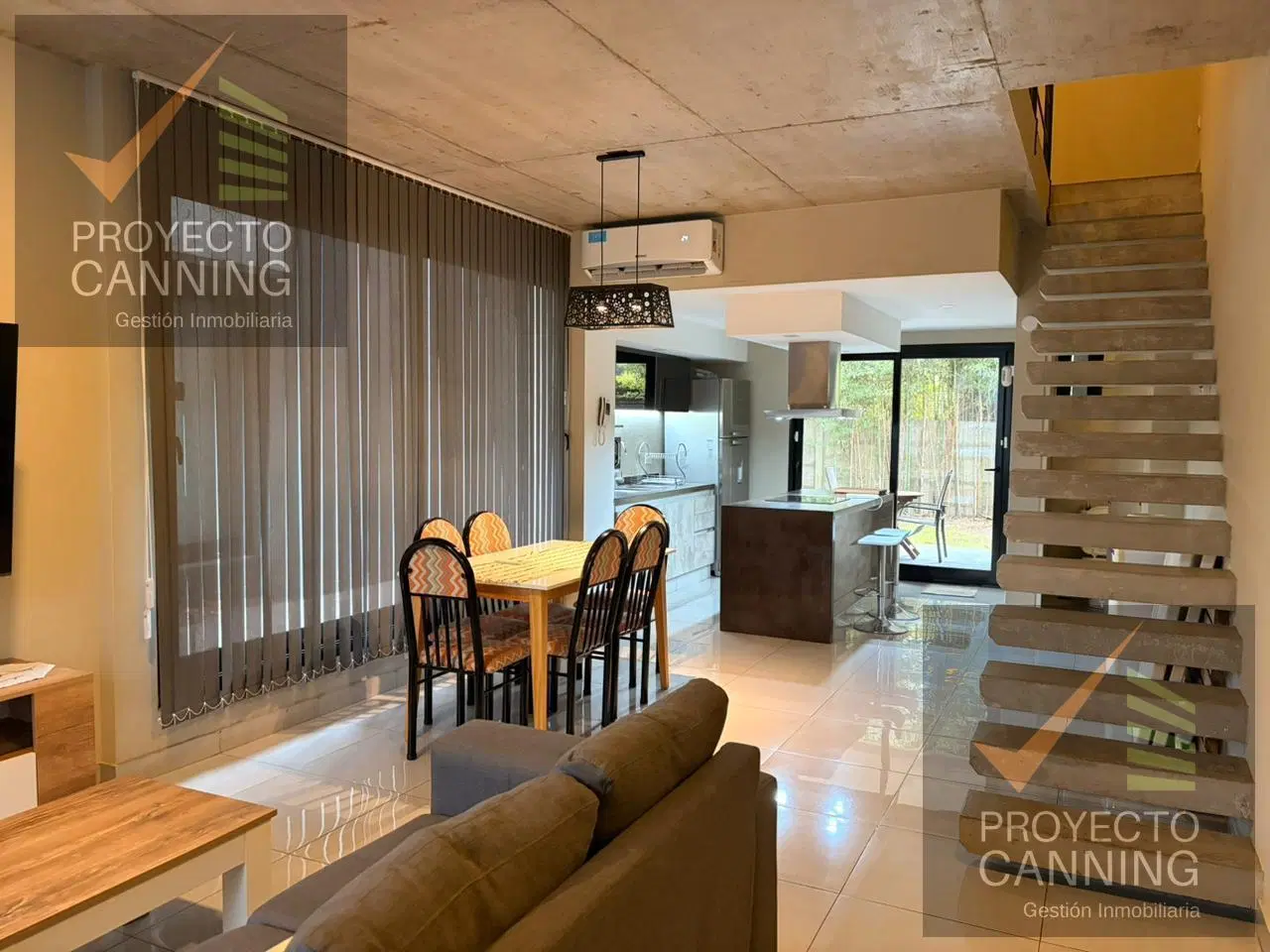 Departamento Duplex amoblado en alquiler en Zen View Canning 5