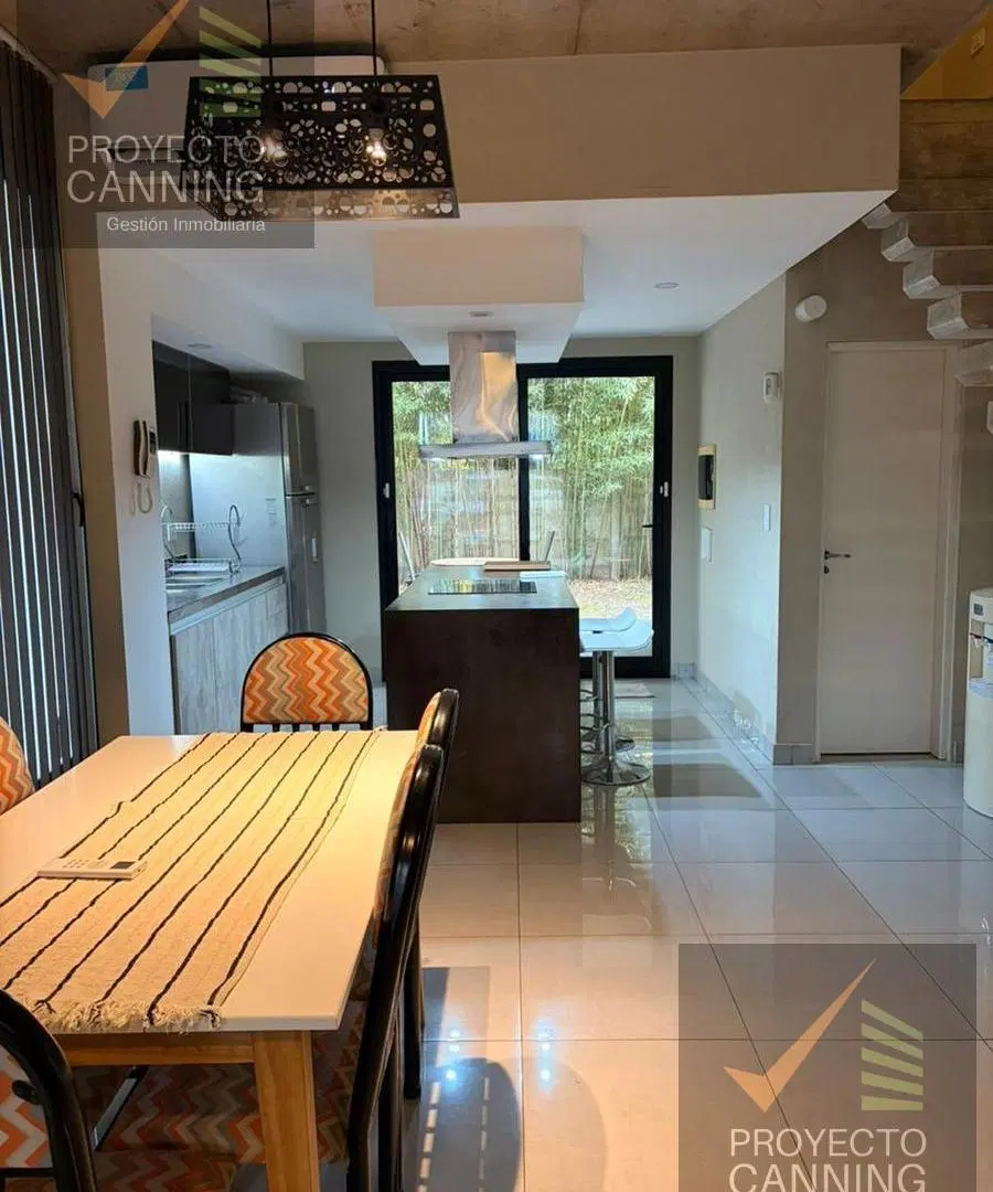 Departamento Duplex amoblado en alquiler en Zen View Canning 3