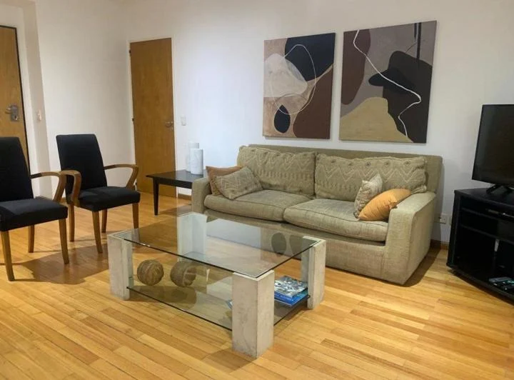Alquiler amueblado 2 ambientes. Cochera. Amenities 3