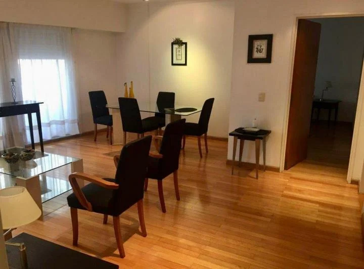 Alquiler amueblado 2 ambientes. Cochera. Amenities 4