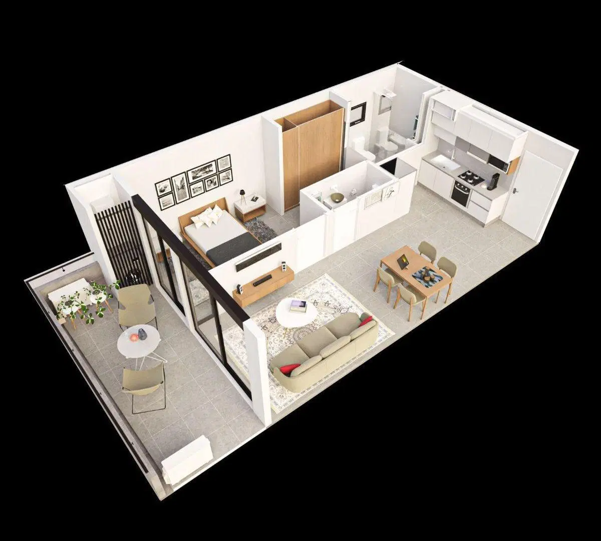 Venta departamento 2 amb balcon amenities Nuñez 4
