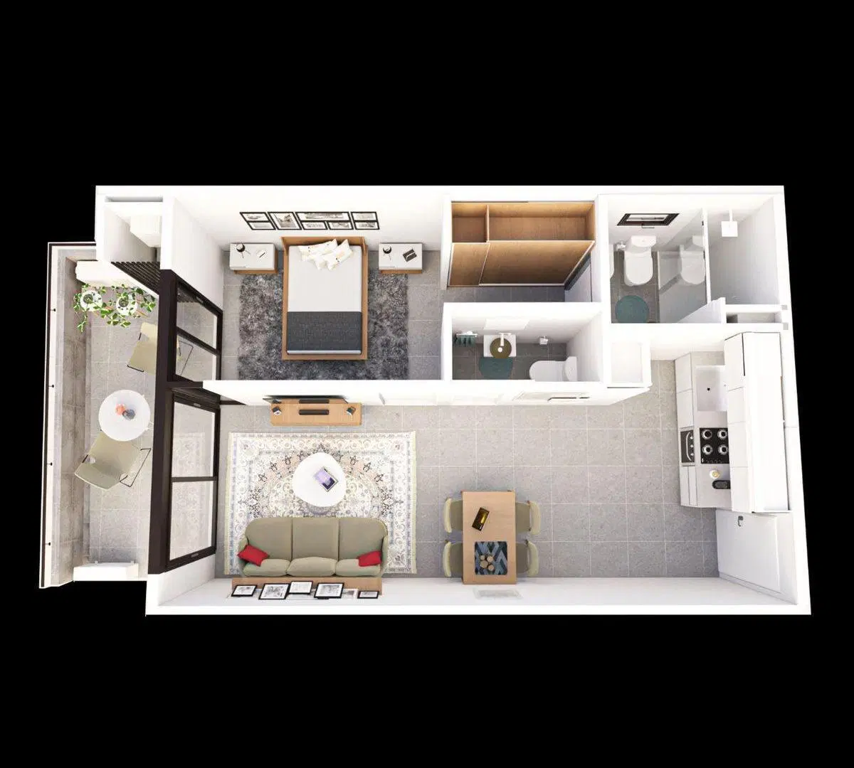 Venta departamento 2 amb balcon amenities Nuñez 3