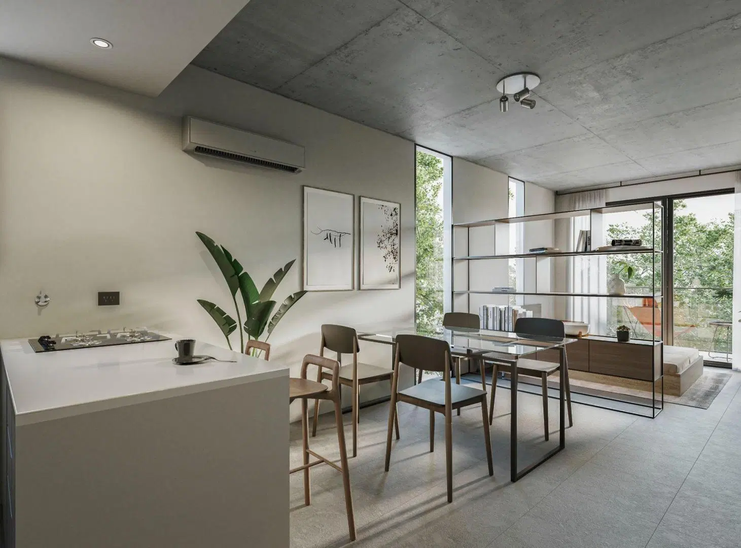 Venta monoamb divisib balcon doble amenities Nuñez 2