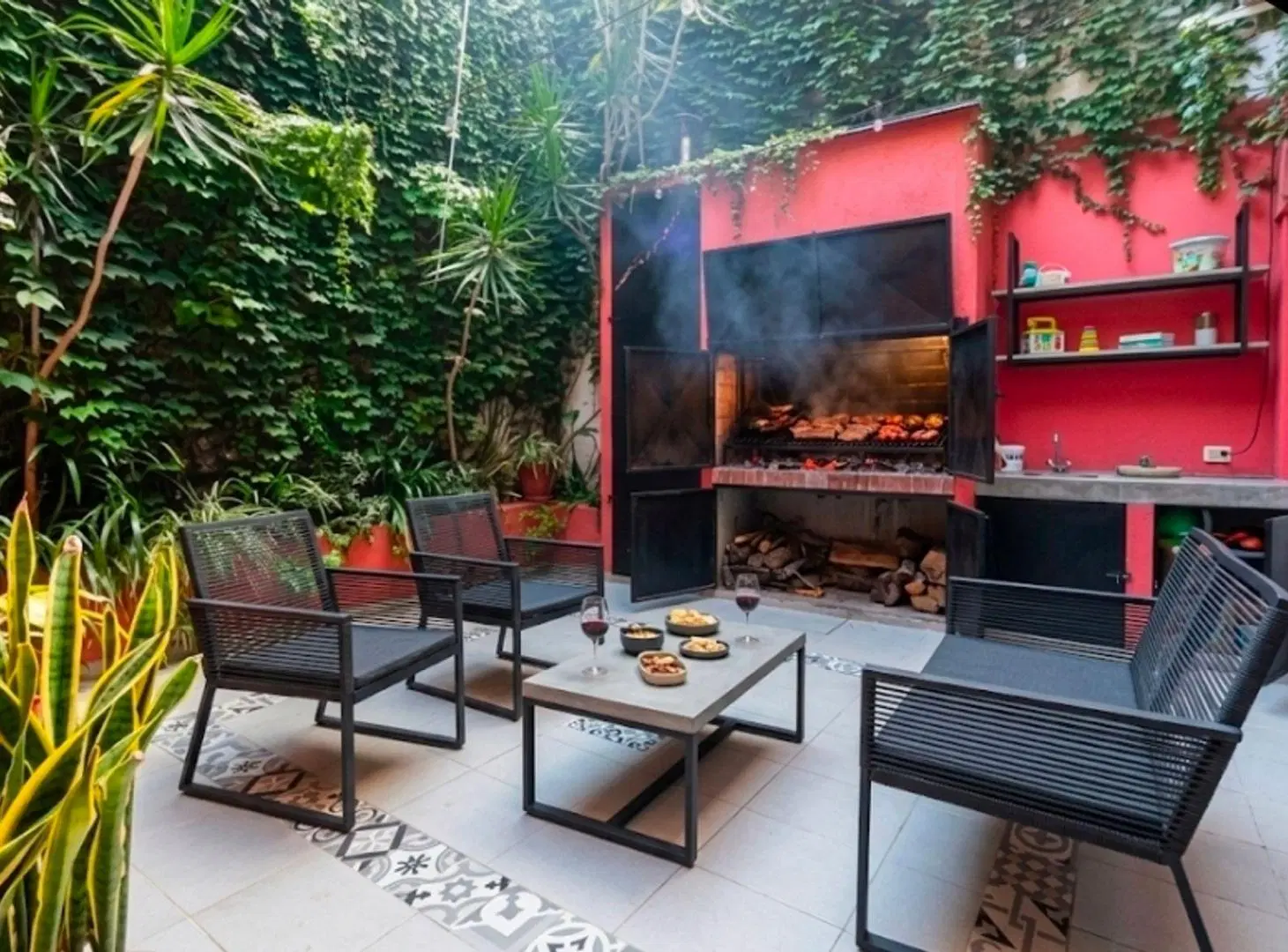 Ph 4 ambientes-Villa Devoto - patio y parrilla 8