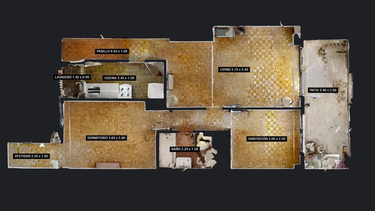 Foto de VENTA DEPTO RECOLETA 3 AMB PATIO PROPIO COCHERA, imagen 4
