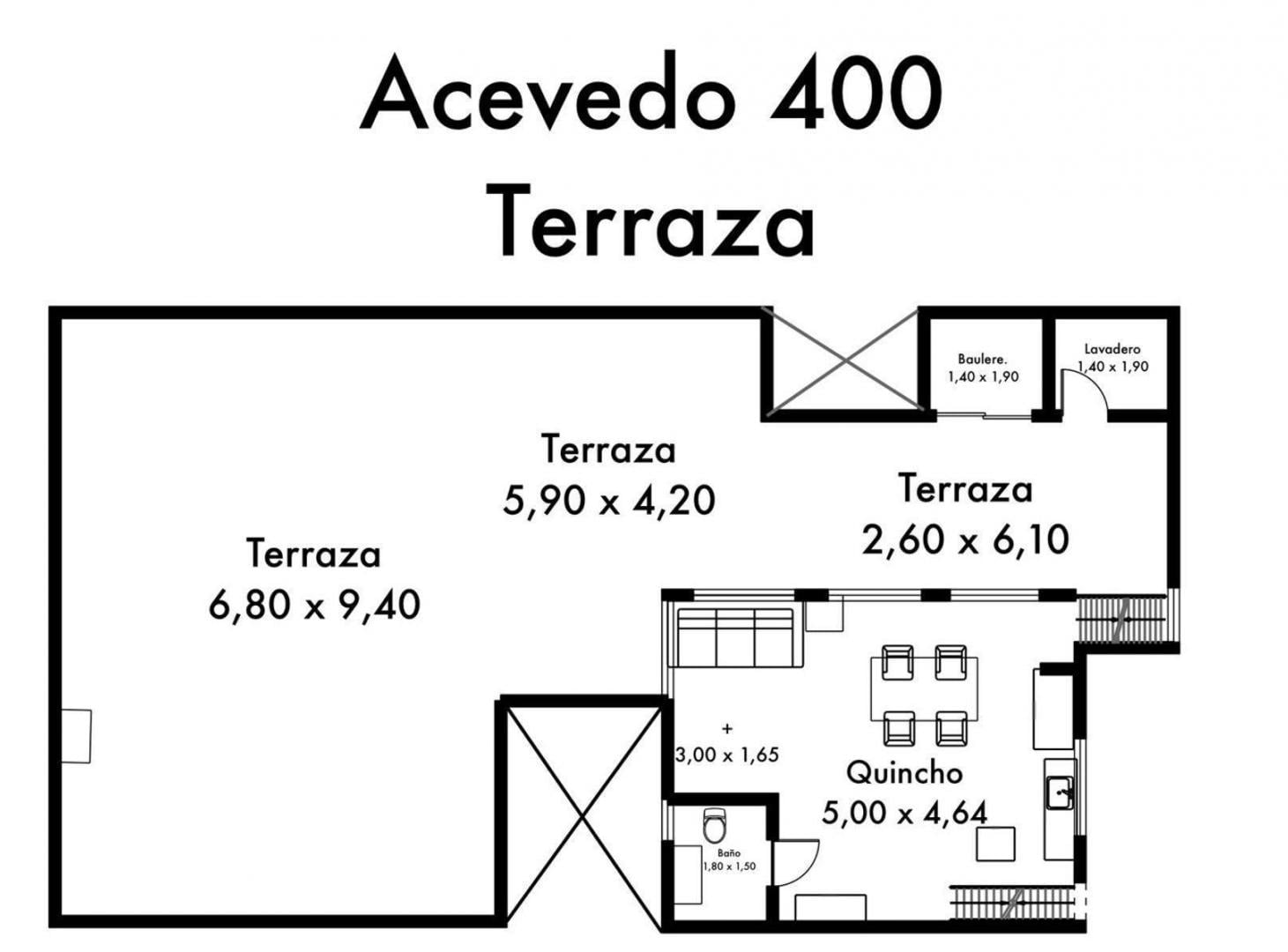 Foto de PH ÚNICO CON QUINCHO Y TERRAZA - Villa Crespo., imagen 2