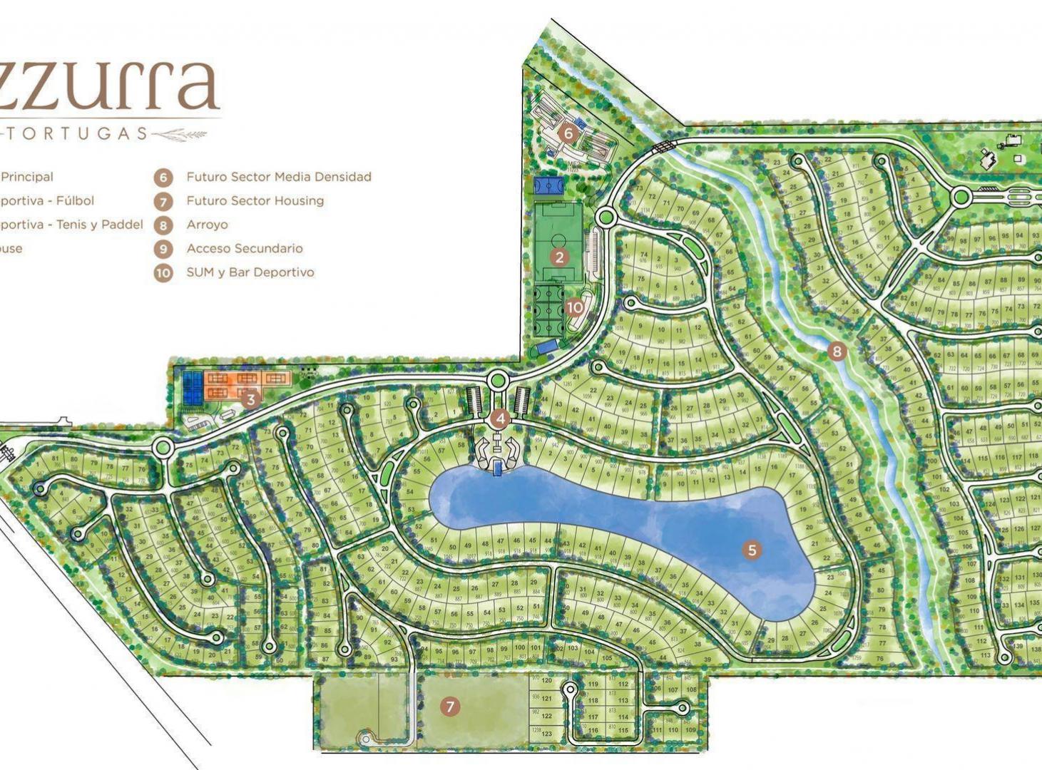 Foto de Azzurra Tortugas -Lote 17- 756m2 - Venta - Sec. 1, imagen 3