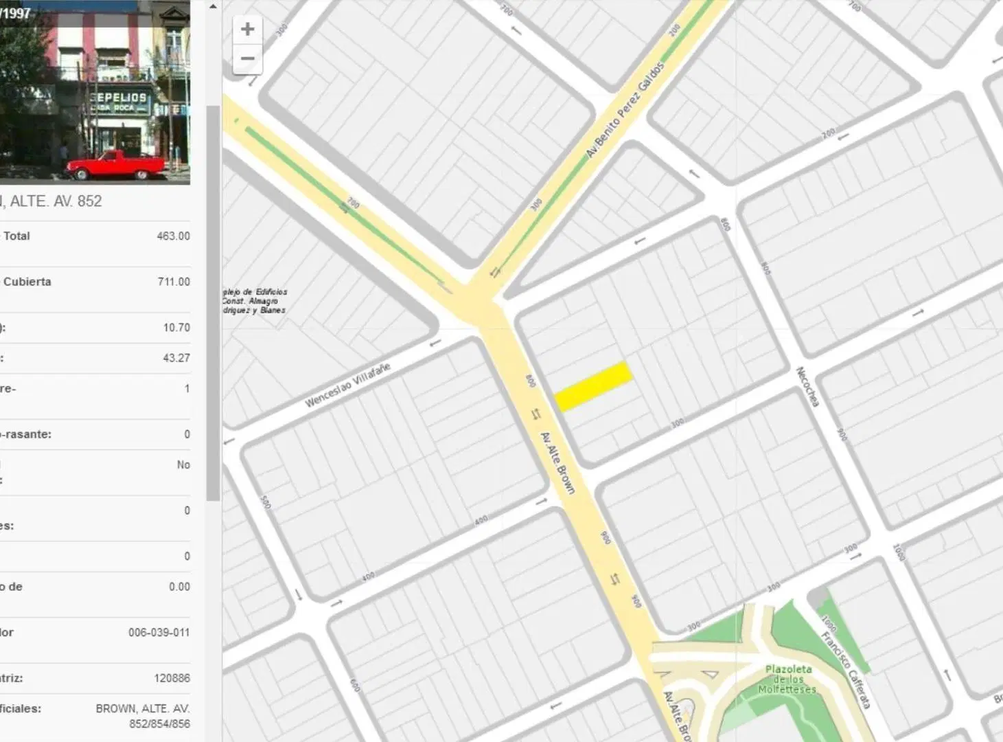 LOCALES MAS DEPARTAMENTOS SOBRE AVENIDA ALTE BROWN 4