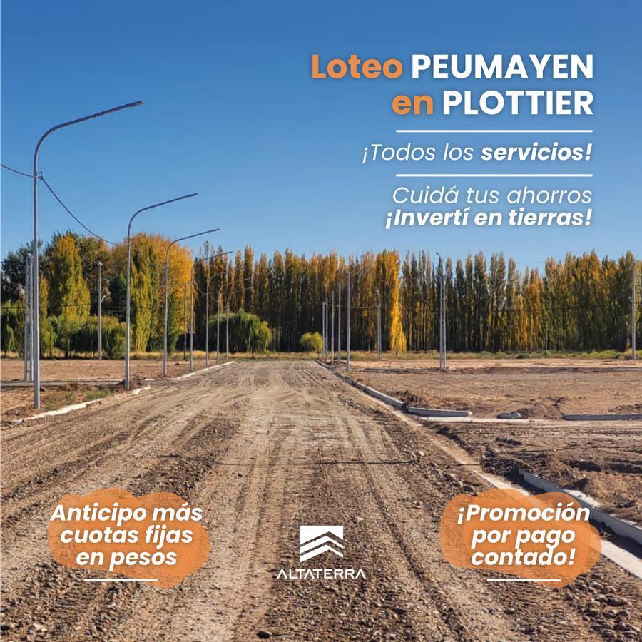 Terrenos en Plottier Loteo Peumayen 2
