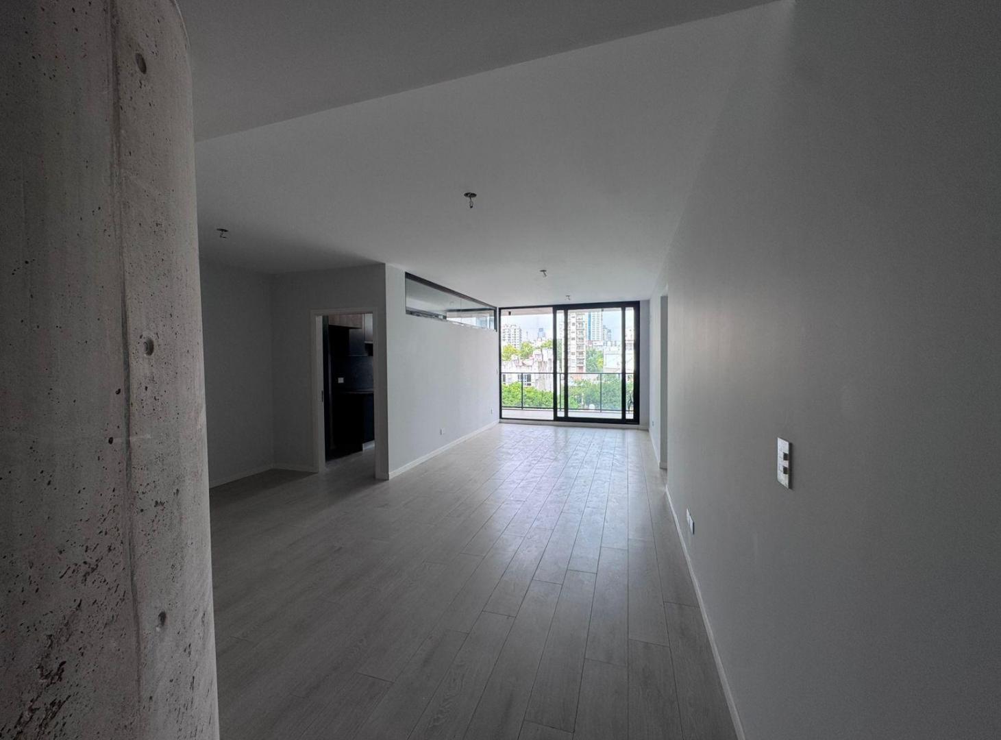 VENTA Departamento 3 ambientes al contrafrente abierto con balcon y parrilla PALERMO HOLLYWOOD