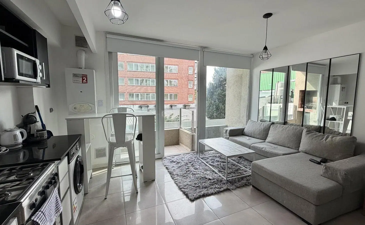 Departamento en alquiler amoblado mono ambiente en Vicente Lopez 4
