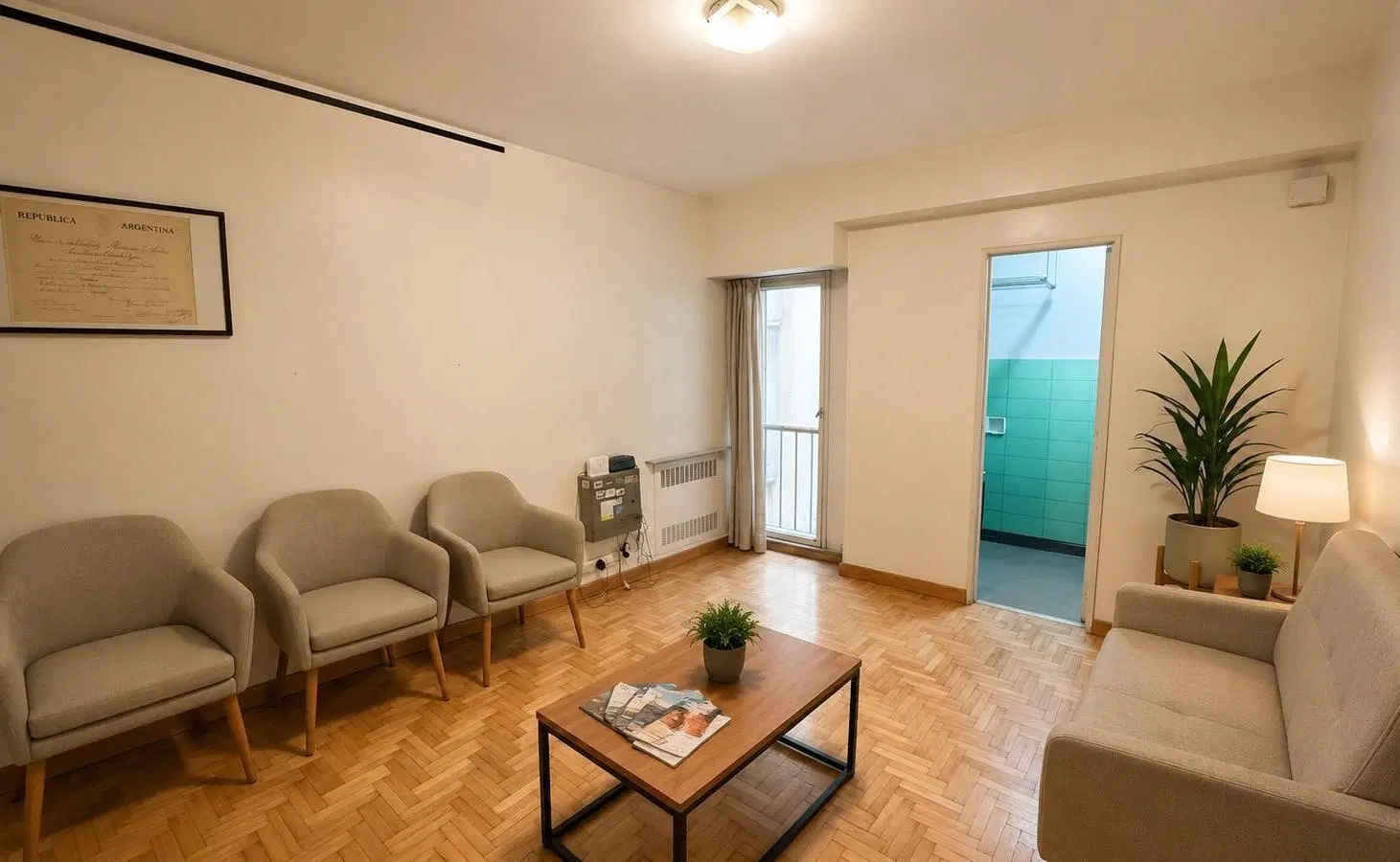 Departamento oficina o consultorio en alquiler en Recoleta 2
