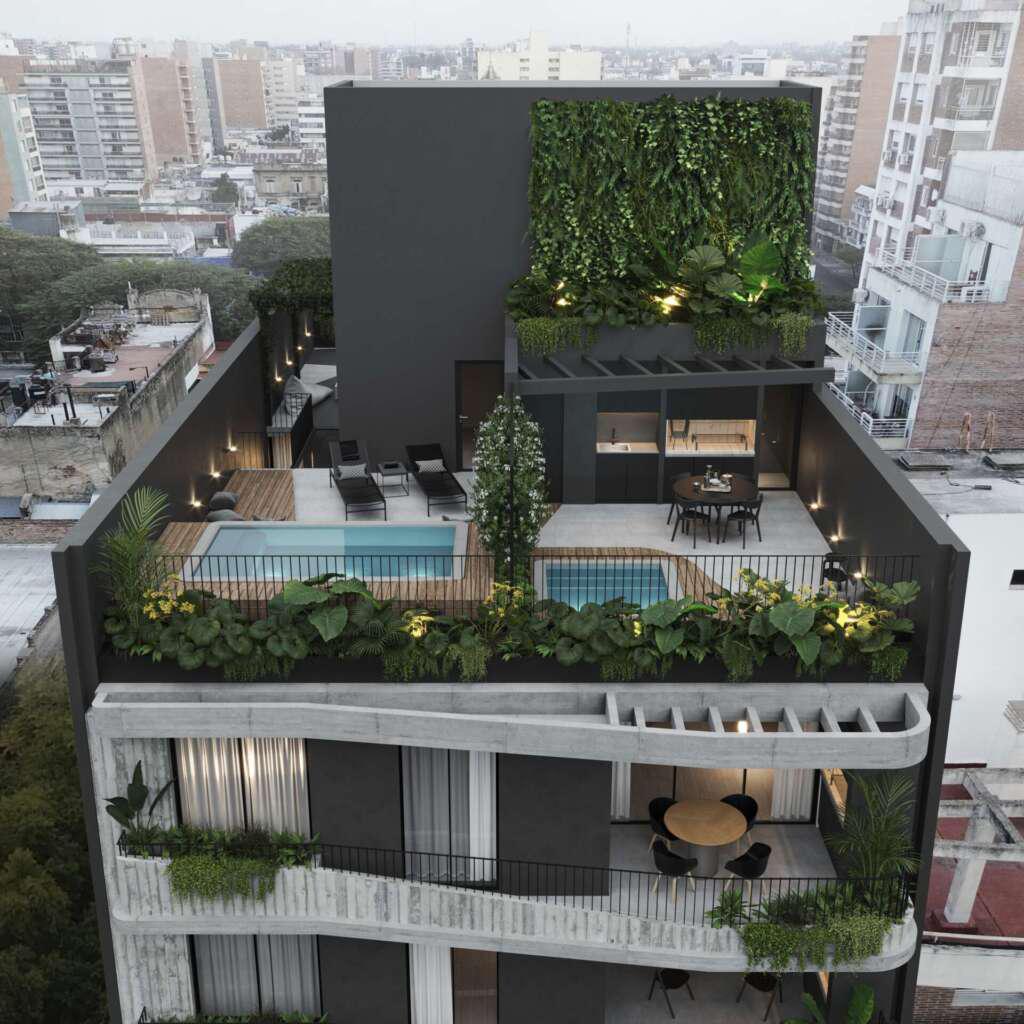 Departamento 3 Dorm. con Terraza Exclusiva (Pileta y Parrillero) - Montevideo 961 4