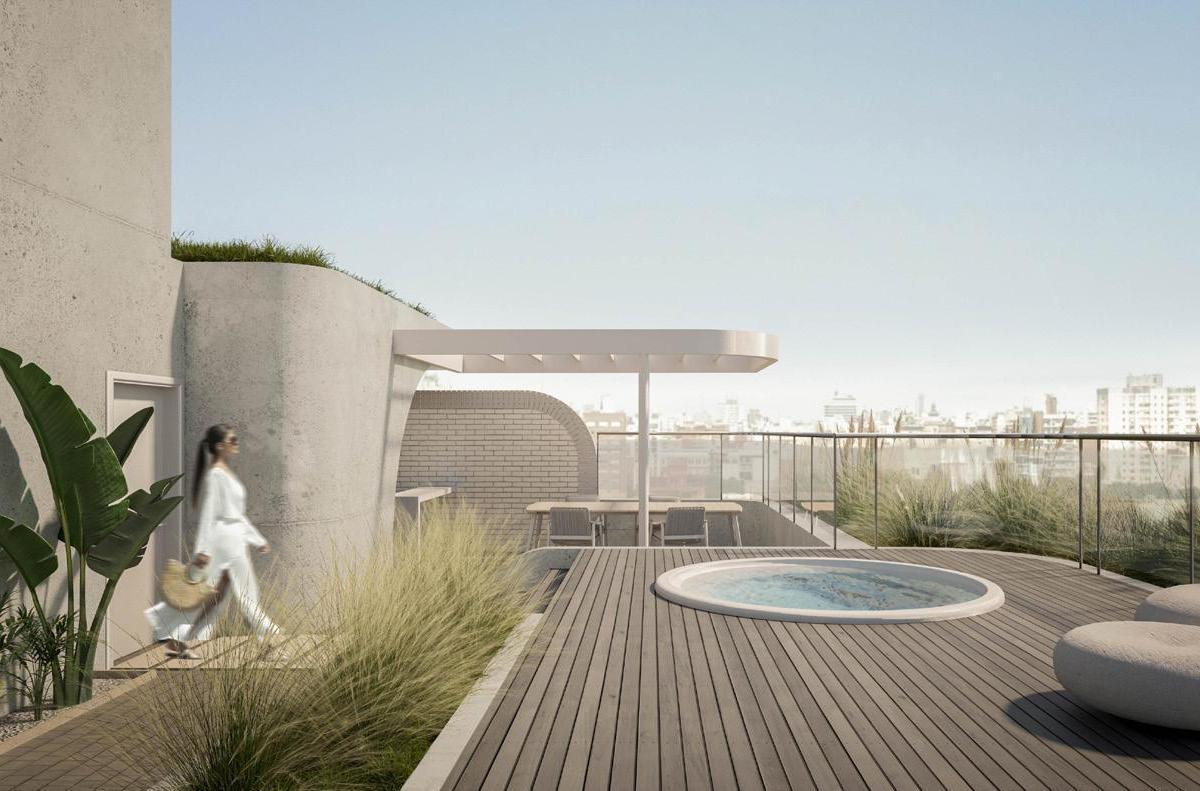 Depto. 2 Dorm. Terraza Exclusiva Premium - 10b Santa Fe 2470 4