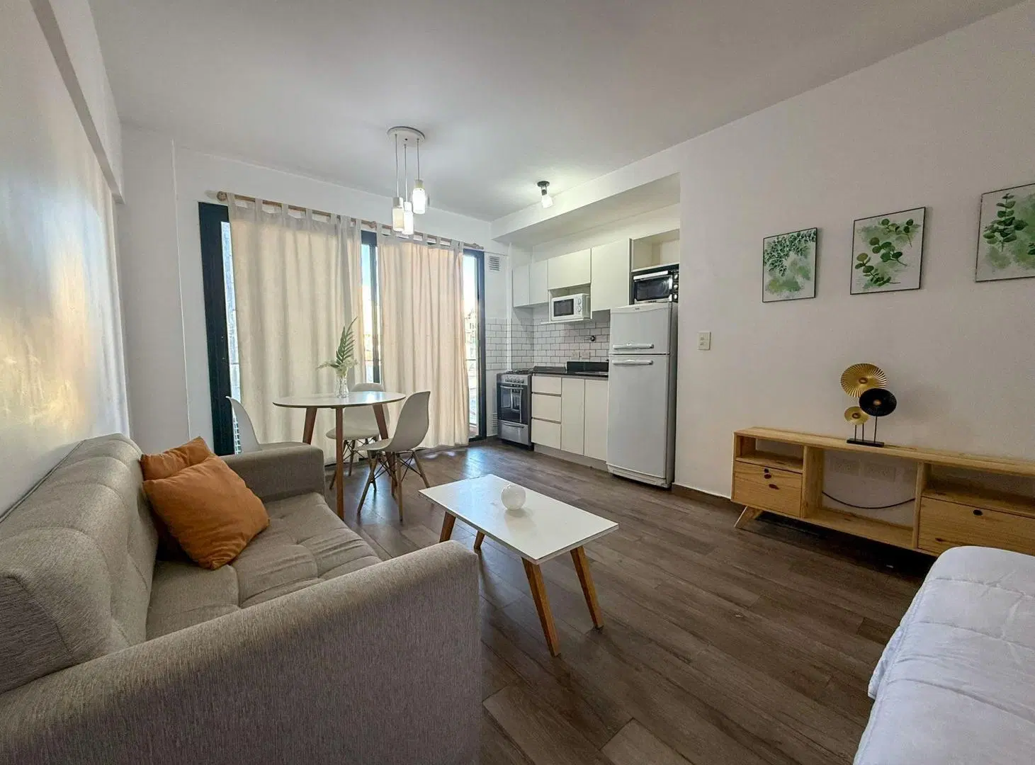 ALQUILER MONOAMBIENTE AMOB  PALERMO  BALCON AMEN 3