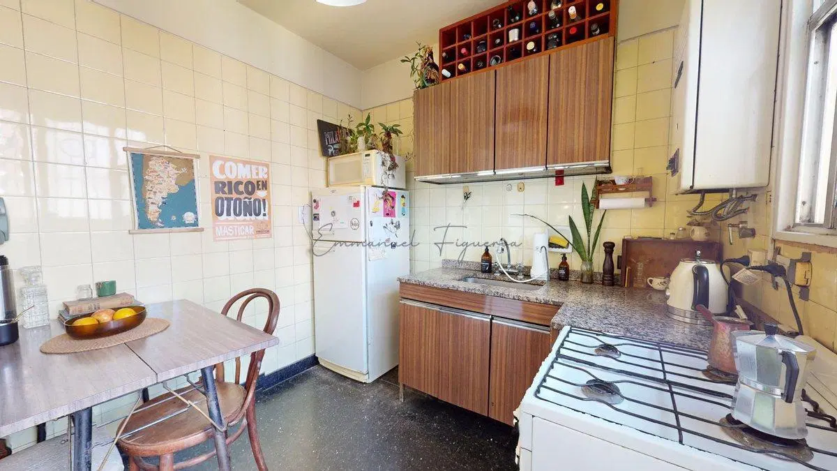 DEPARTAMENTO EN VENTA EN BELGRANO R, 3 AMBIENTES 4