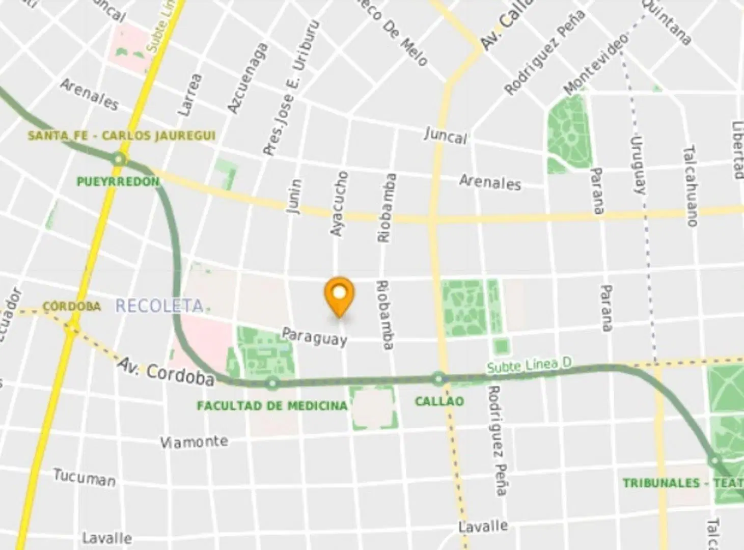 Opórtuidad Cochera  Ayacucho 900   Facultades 4