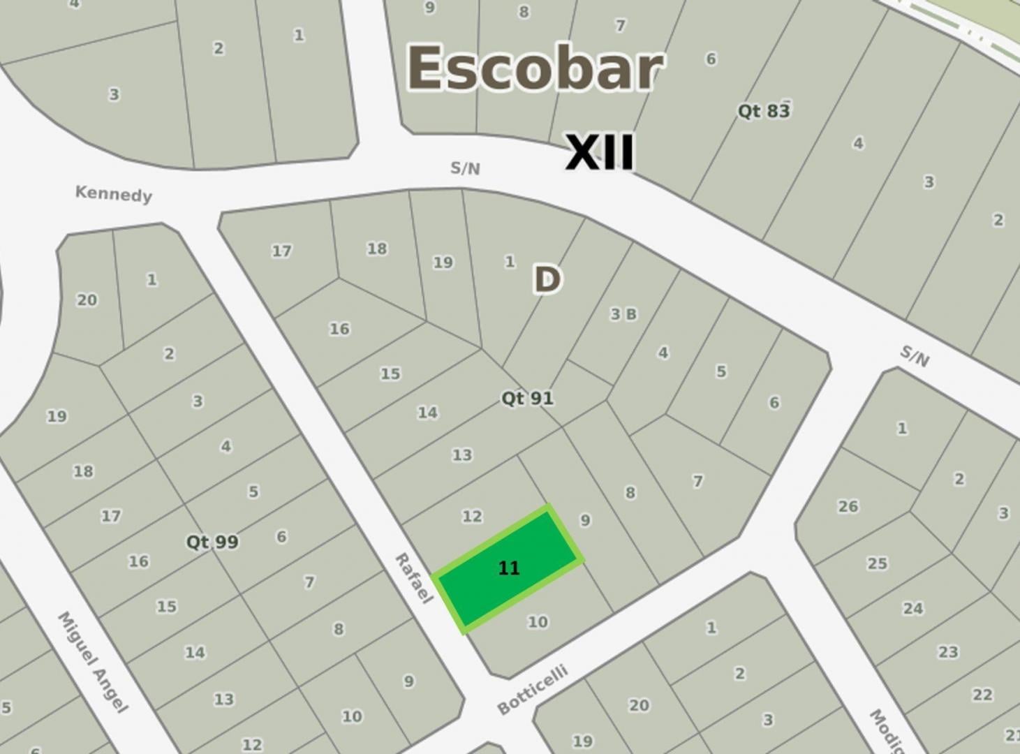 Foto de VENTA LOTE 1208 MTS BARRIO EL CAZADOR ESCOBAR, imagen 1