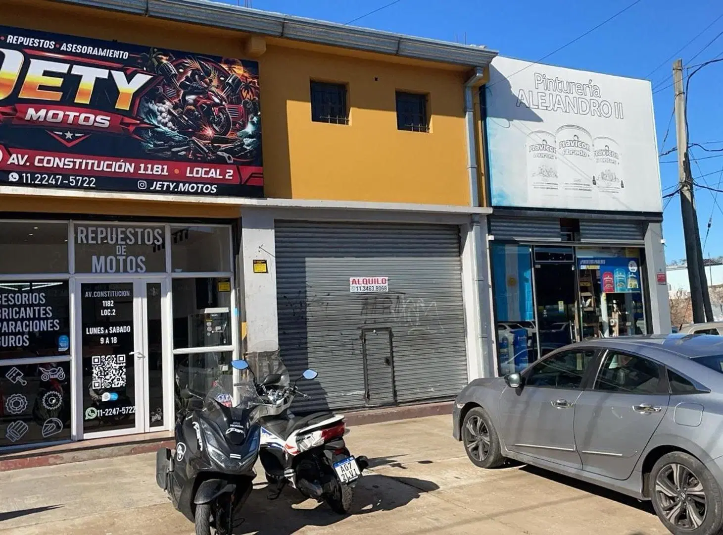 Local comercial sobre Av. Constitución, del Viso 2