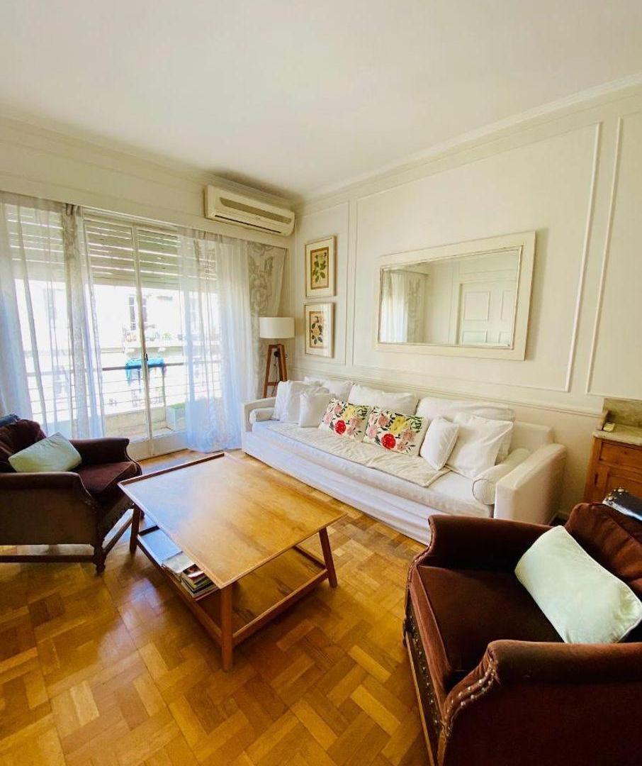 4 ambientes en Recoleta-
Uriburu 13000 -c/ balcón- 2 baños - Lavadero y lavarropas