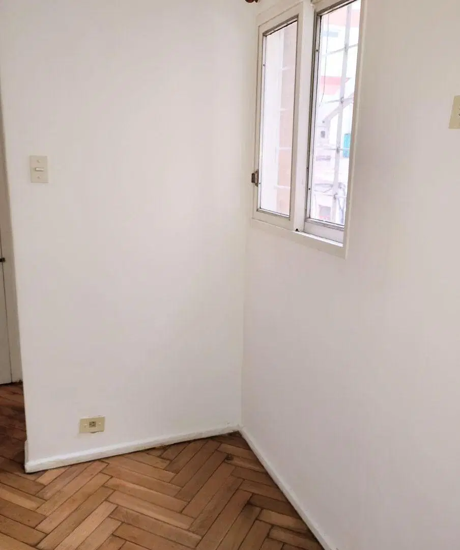 2 ambientes al frente en Recoleta, muy luminoso , alquiler temporario sin muebles, USD 450 + exp 3