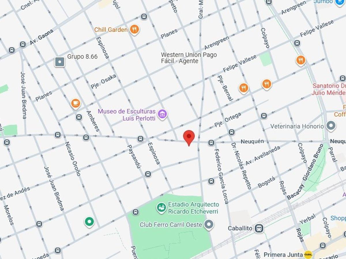 Foto de Lote DOBLE FRENTE en Caballito P/2.972 m² - Baja Incidencia, imagen 2