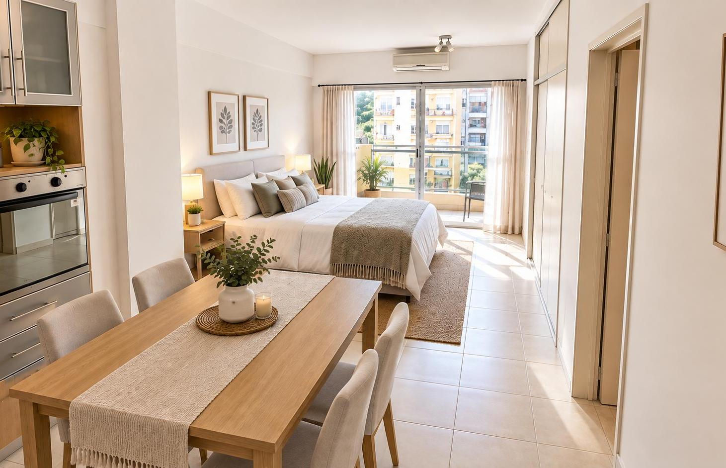 Foto de Excelente Monoambiente con Balcón Vista Abierta y Amenities en Villa, imagen 1