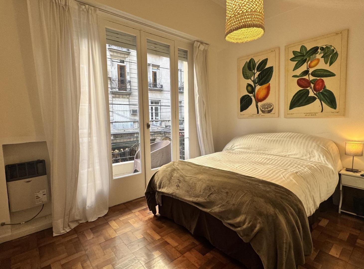 En ALQUILER EXCLUSIVO Departamento 3 amb. amoblado A NUEVO en Recoleta