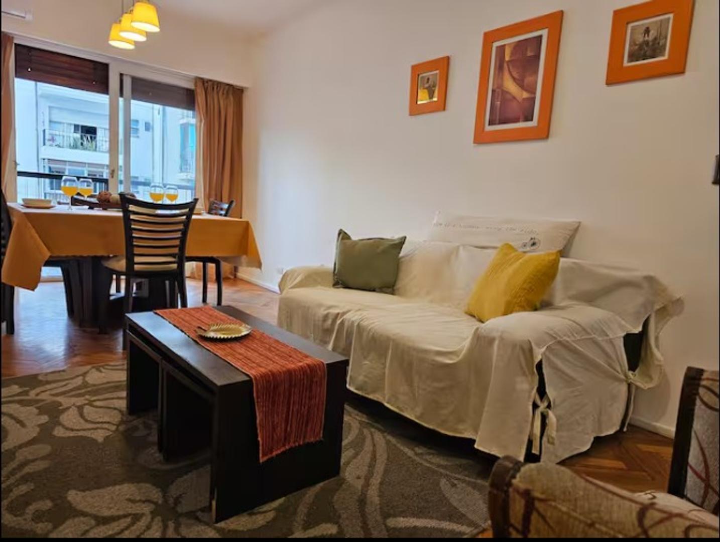 Alquiler. Departamento 3 ambientes. Santa Fe y Bulnes