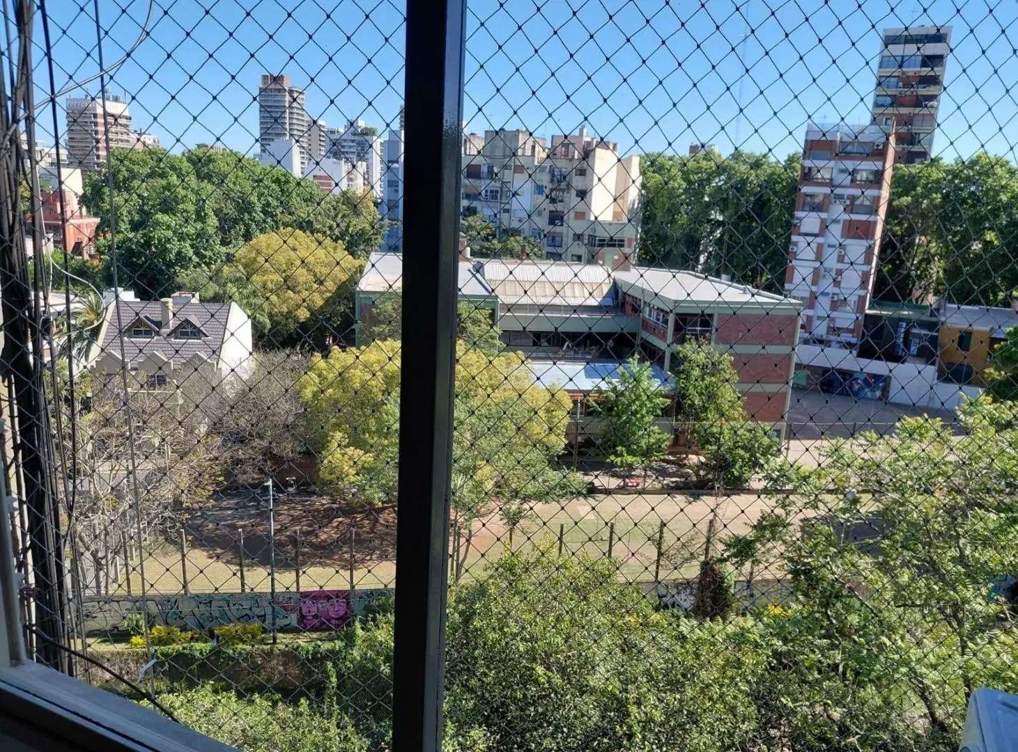 Departamento en alquiler en Belgrano R 2 amb frente vista abierta 3