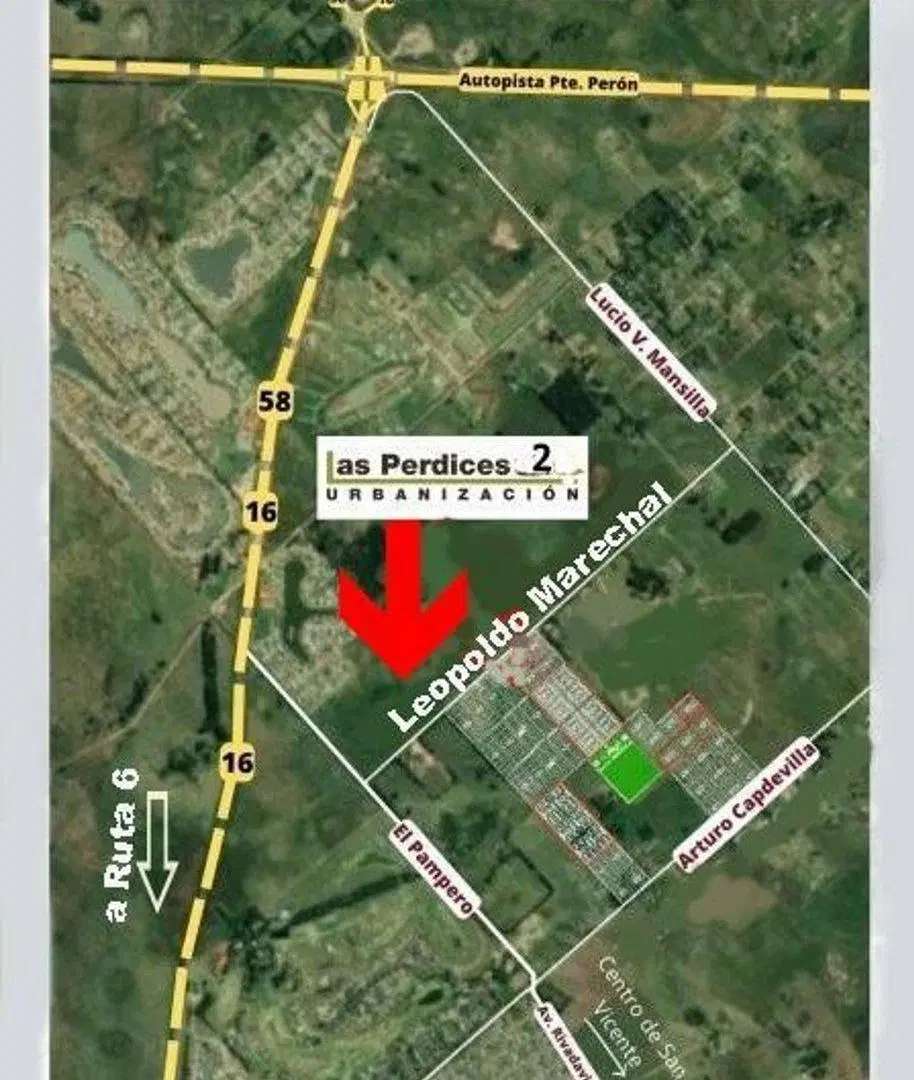Lote de 850 m2 - Barrio Las Perdices 2 5