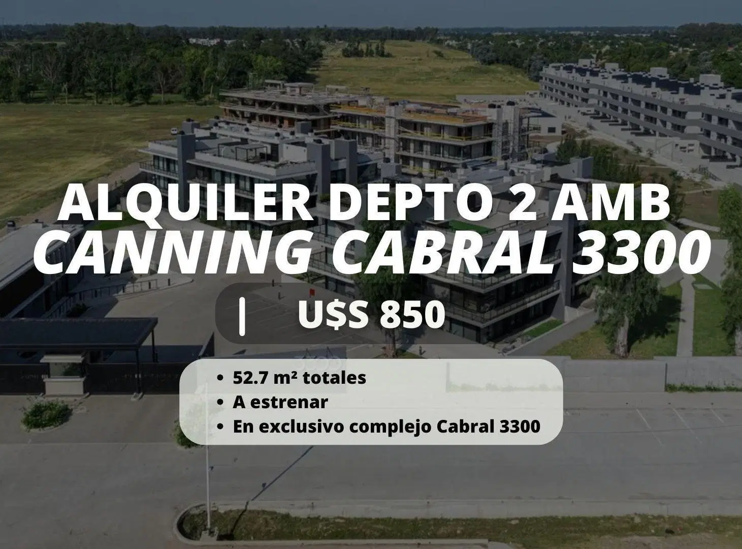 DEPARTAMENTO 2 AMB EN ALQUILER CANNING CABRAL 3300 4