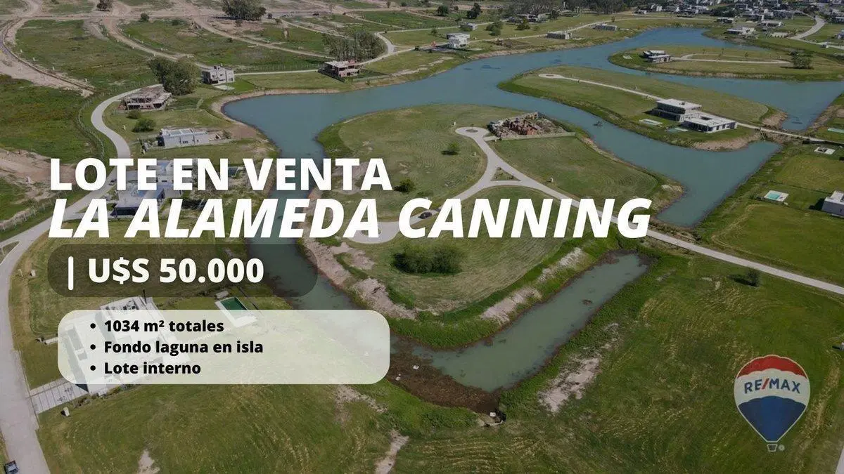 LOTE EN VENTA A LA LAGUNA ISLA, LA ALAMEDA CANNING 2