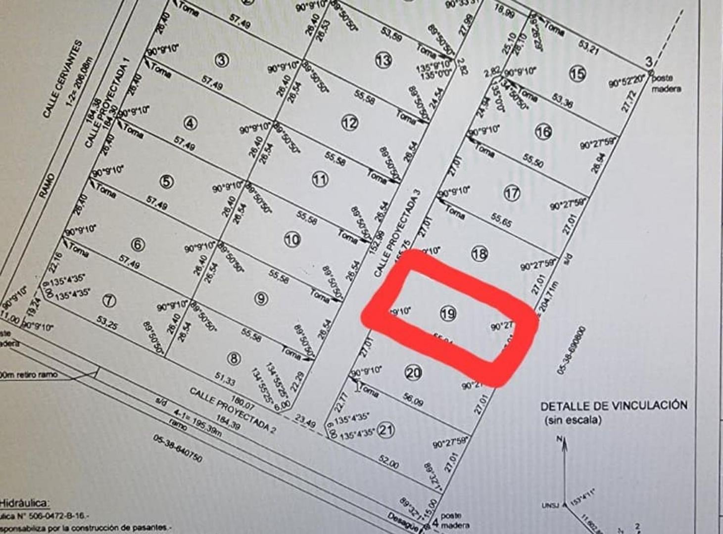 Foto de VENTA DE LOTE 1509 M2 POCITO, imagen 3