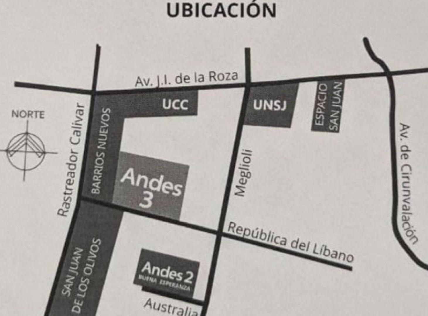 Foto de TERRENO DE 329 M2. B° ANDES 3, RIVADAVIA, imagen 1