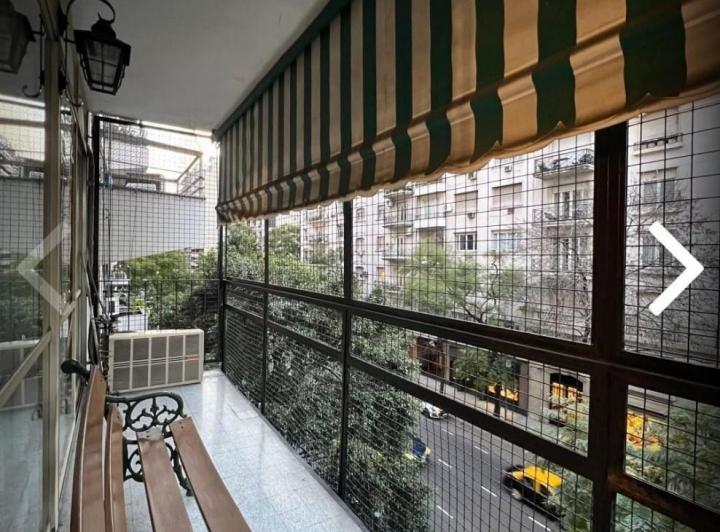 Alquiler Temporario 2 Ambientes c/Balcon, Callao 1700, Recoleta. 4