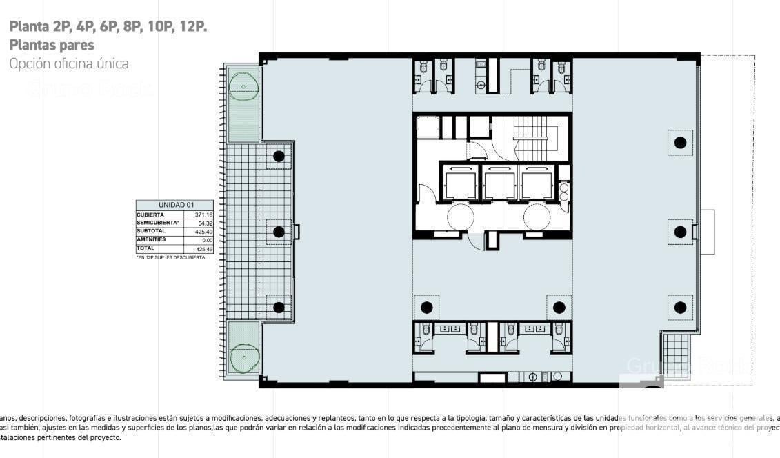 Foto de Piso de Oficinas con 2 cocheras, imagen 3