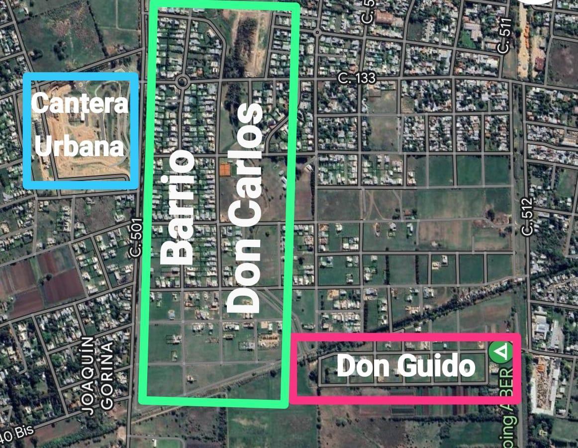 Barrio Don Guido 139 y 509, lotes en venta