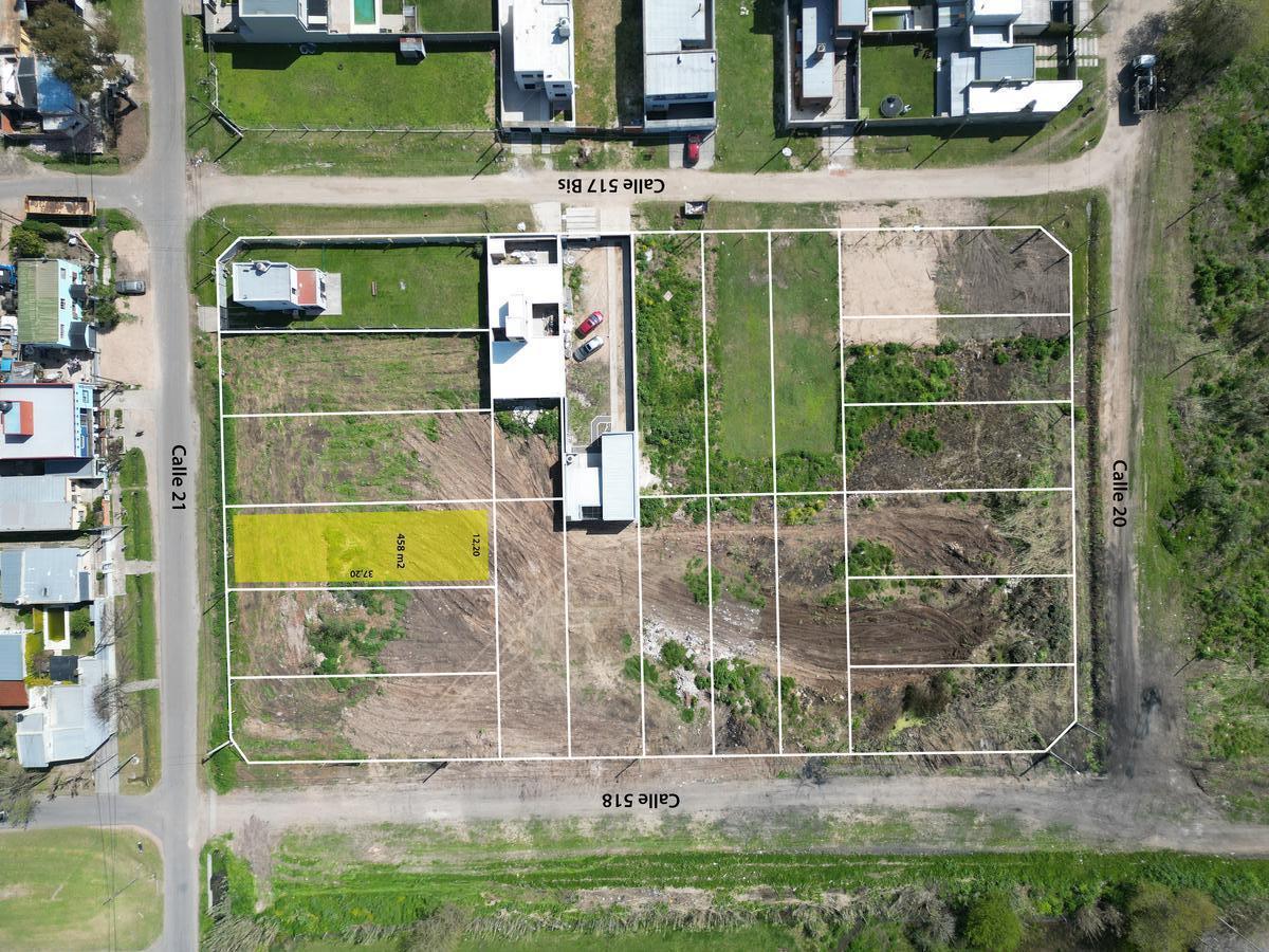 Lote en VENTA - ESCRITURA | 12,20 x 37,20 | 20 entre 517 Bis y 518 La Plata
